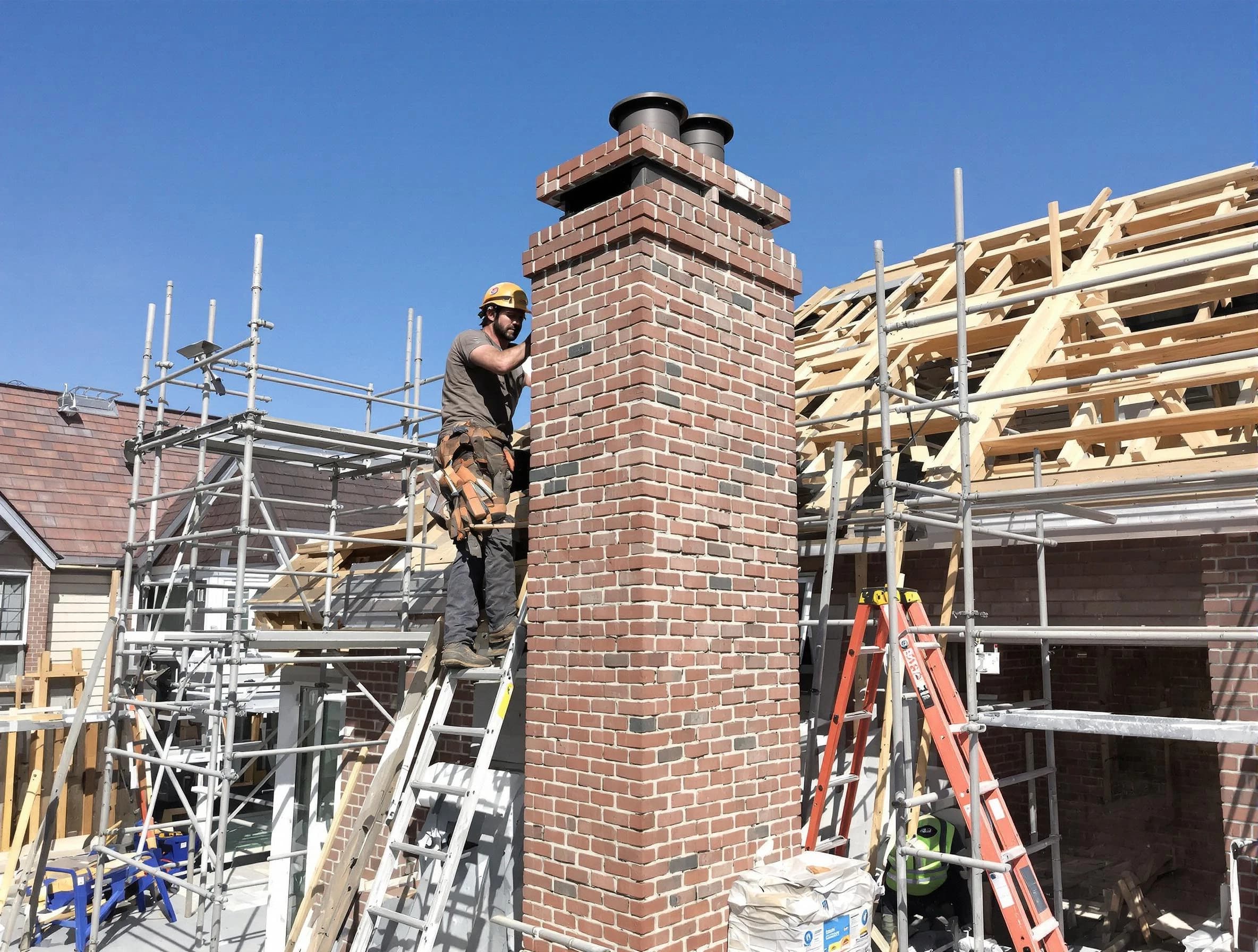 New chimney installation completed by Perry Chimney Sweep in Perry, UT