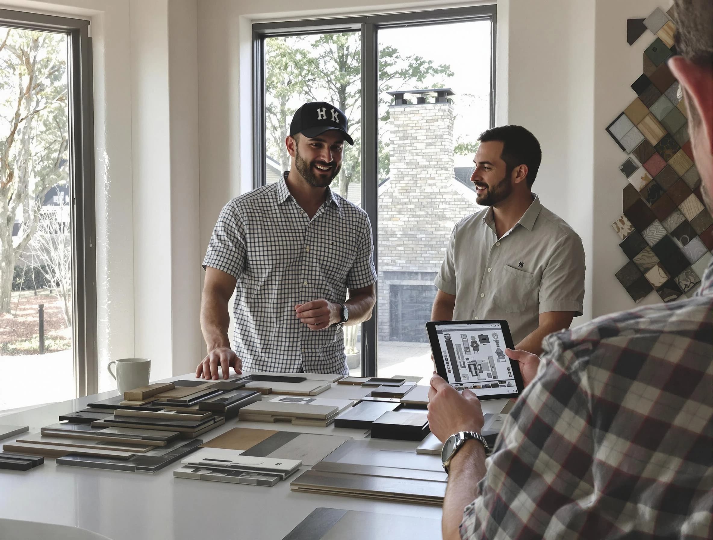Perry Chimney Sweep remodeling a chimney and fireplace in Perry, UT