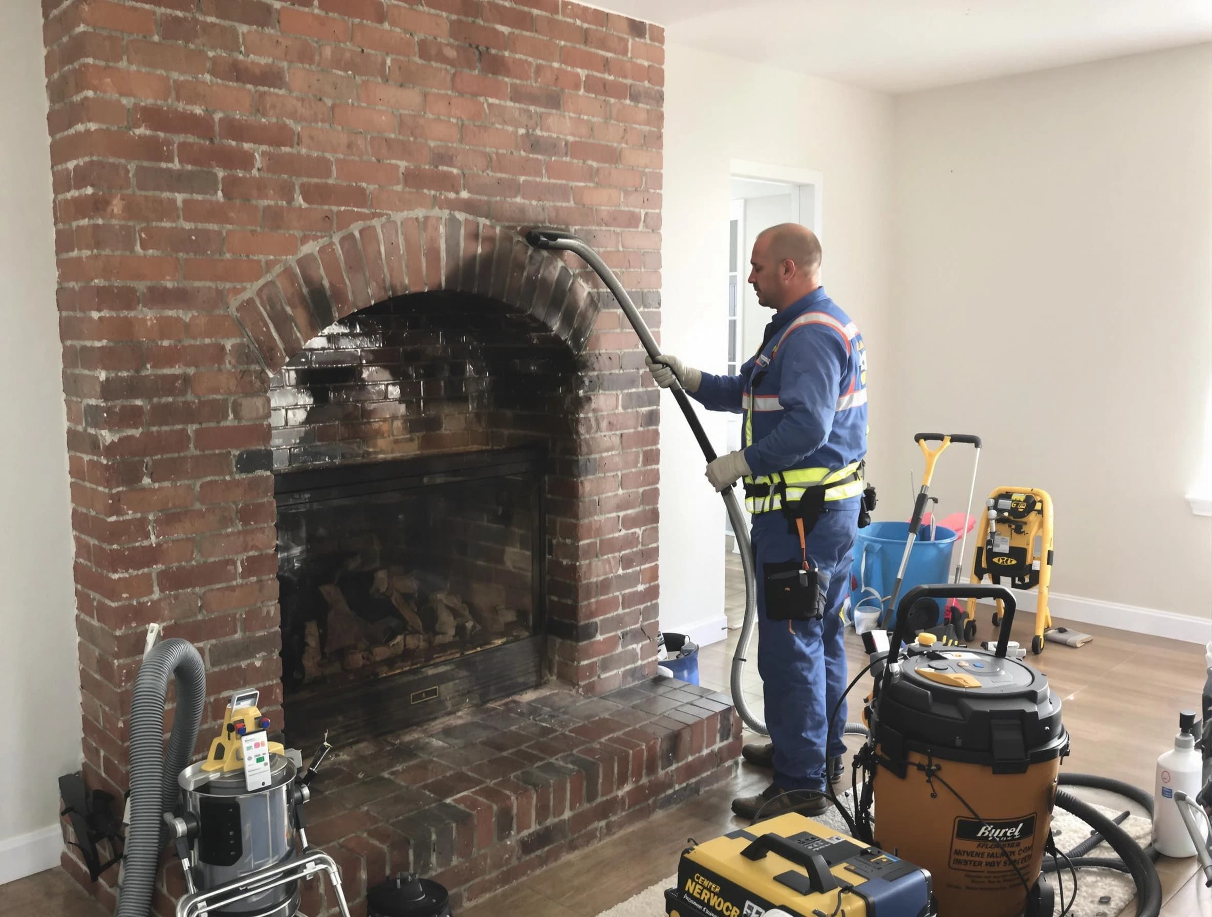 Perry Chimney Sweep expert performing detailed chimney sweep in Perry, UT