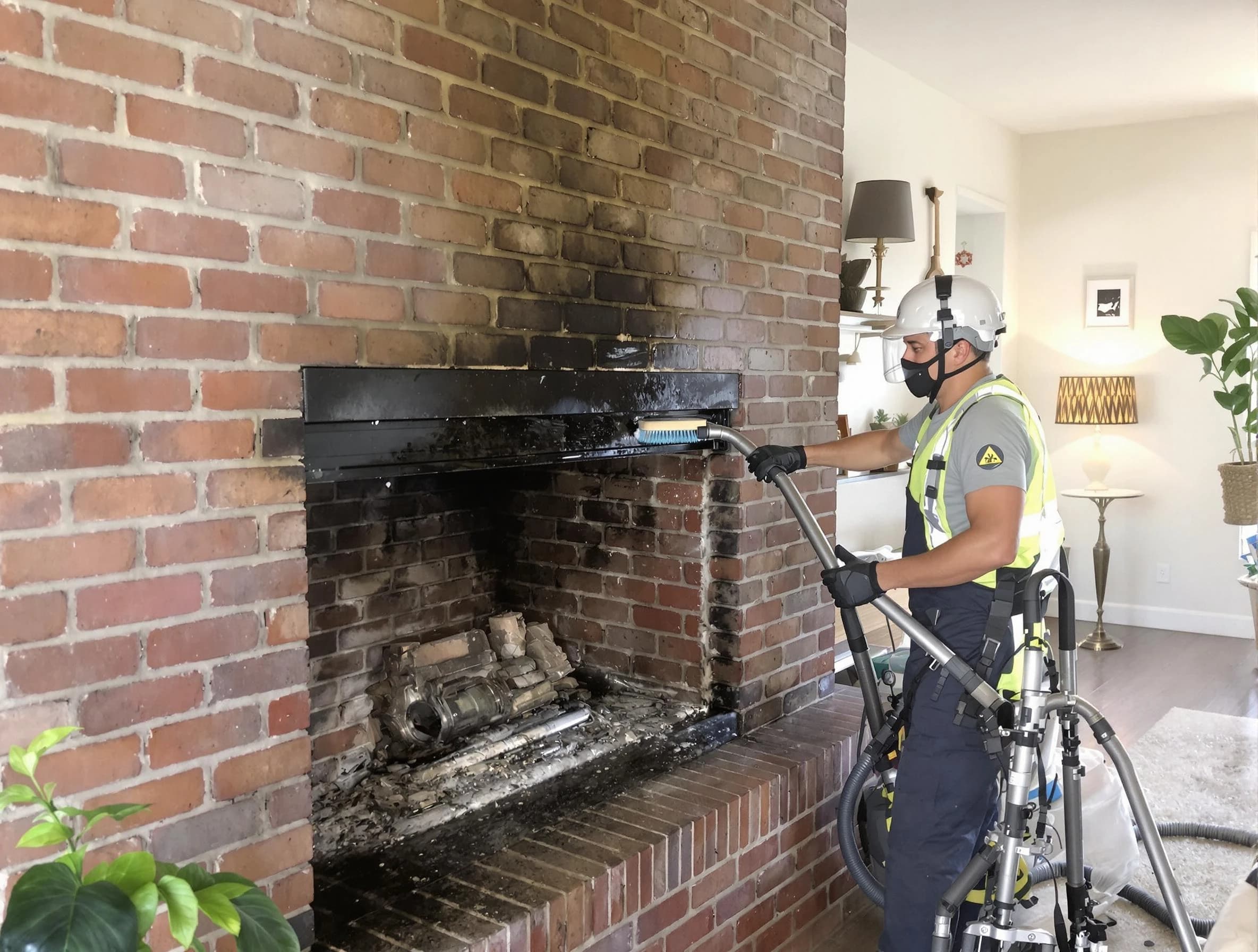 Perry Chimney Sweep providing fireplace cleaning services in Perry, UT