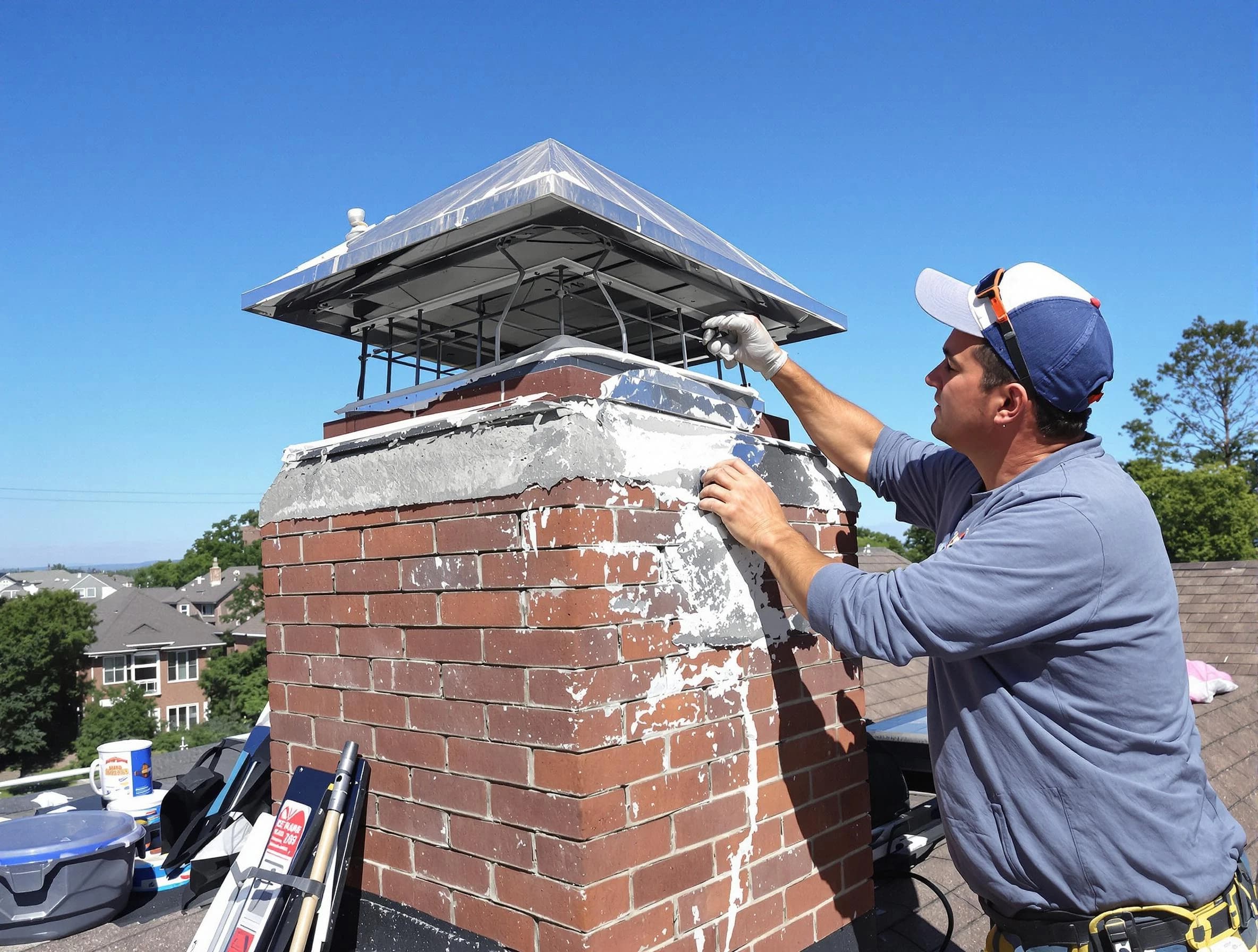 Chimney Crown Services service in Perry, UT