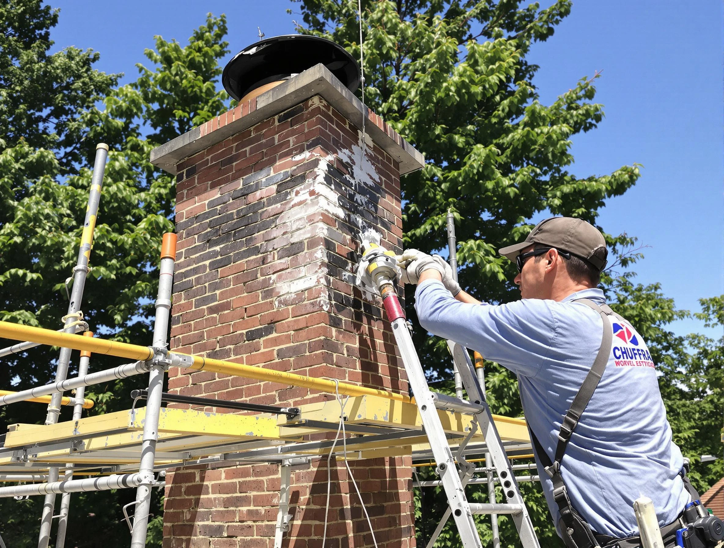 Structural chimney repair by Perry Chimney Sweep in Perry, UT